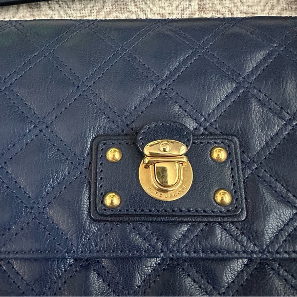 Marc Jacobs Blue XL Single Regular Quilting Bag - Picture 10 of 10